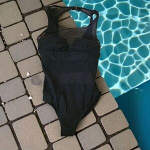 Spanx NWT Elegant Yet Sexy Black Women's Swimsuit
